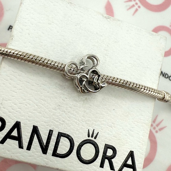 Pandora Jewelry - NWOT Disney Mickey Mouse Openwork Charm Sterling Silver 925